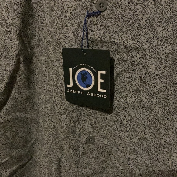 NWT. Joseph Abboud Slim Fit Button Down Shirt. Medium. - Picture 2 of 6